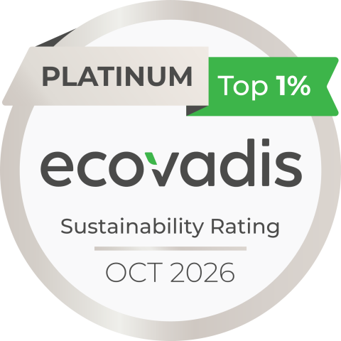 Ecovadis platinum 2026